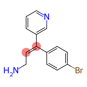 2-Propen-1-amine, 3-(4-bromophenyl)-3-(3-pyridinyl)-, (E)- (9CI)