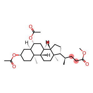 3α,6β-Bis(acetyloxy)-5β-cholan-24-oic acid methyl ester