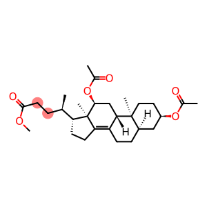 3α,12α-Bis(acetyloxy)-5β-chol-8(14)-en-24-oic acid methyl ester