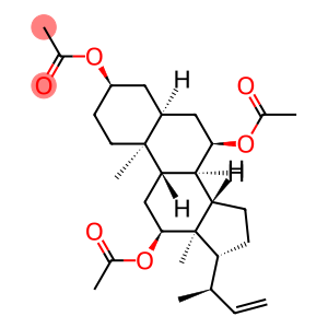 24-Nor-5β-chol-22-ene-3α,7α,12α-triol triacetate