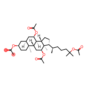 5β-Cholestane-3α,7α,12α,25-tetraol tetraacetate