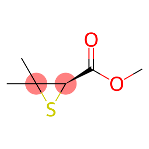 Thiiranecarboxylic acid, 3,3-dimethyl-, methyl ester, (R)- (9CI)