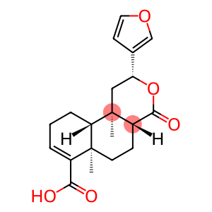 (2R)-2α-(Furan-3-yl)-4-oxo-6aα,10bα-dimethyl-1,2,4aβ,5,6,6a,9,10,10aβ,10b-decahydro-4H-naphtho[2,1-c]pyran-7-carboxylic acid