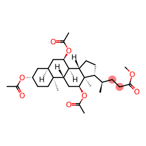 3β,7α,12α-Tris(acetyloxy)-5β-cholan-24-oic acid methyl ester