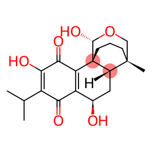 (1R,4S)-4,4aβ,5,6,7,10-Hexahydro-1α,6β,9-trihydroxy-4-methyl-8-isopropyl-3H-4β,10bβ-propano-1H-naphtho[1,2-c]pyran-7,10-dione