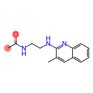 Acetamide, N-[2-[(3-methyl-2-quinolinyl)amino]ethyl]- (9CI)