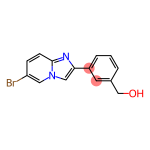 Benzenemethanol, 3-(6-bromoimidazo[1,2-a]pyridin-2-yl)-