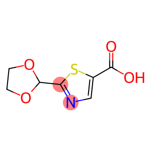 2-(1,3-二氧戊环-2-基)噻唑-5-甲酸