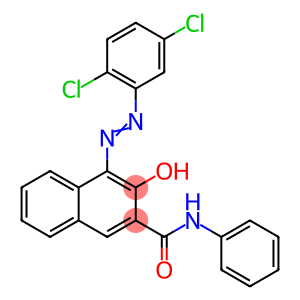 (4E)-4-[(2,5-dichlorophenyl)hydrazono]-3-oxo-N-phenyl-3,4-dihydronaphthalene-2-carboxamide