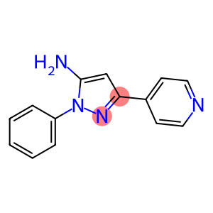 1H-Pyrazol-5-amine, 1-phenyl-3-(4-pyridinyl)-