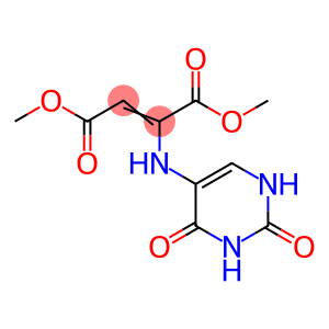 Dimethyl 2-((2,4-dioxo-1,2,3,4-tetrahydropyrimidin-5-yl)amino)fumarate