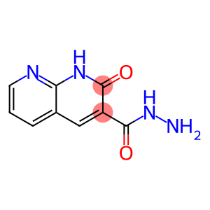 1,8-Naphthyridine-3-carboxylic acid, 1,2-dihydro-2-oxo-, hydrazide