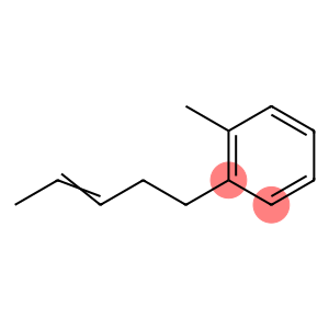 5-o-tolyl-2-pentene, mixture of cis and trans