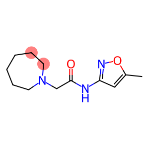 1H-Azepine-1-acetamide,hexahydro-N-(5-methyl-3-isoxazolyl)-(9CI)