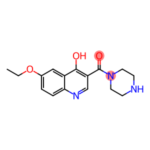 Piperazine, 1-[(6-ethoxy-4-hydroxy-3-quinolinyl)carbonyl]- (9CI)