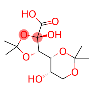 2-C-羟基-2,3:4,6-二-O-(1-甲基亚乙基)-L-古洛糖酸