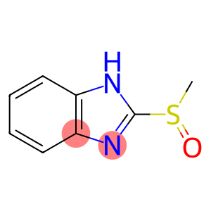 1H-Benzimidazole,2-(methylsulfinyl)-(9CI)