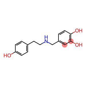 1,2-Benzenediol, 4-[[[2-(4-hydroxyphenyl)ethyl]amino]methyl]-