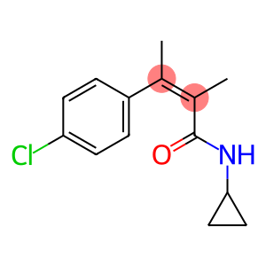 (Z)-4-Chloro-N-cyclopropyl-α,β-dimethylcinnamamide