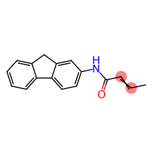 (E)-N-(9H-fluoren-2-yl)but-2-enamide