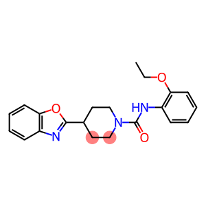 1-Piperidinecarboxamide,4-(2-benzoxazolyl)-N-(2-ethoxyphenyl)-(9CI)