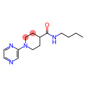 4-Piperidinecarboxamide,N-butyl-1-pyrazinyl-(9CI)