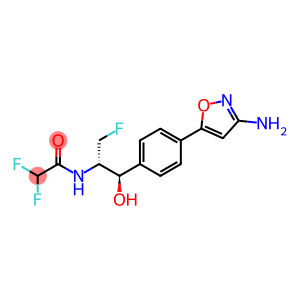 N-{(1R,2S)-1-[4-(3-Amino-1,2-oxazol-5-yl)phenyl]-3-fluoro-1-hydroxy-2-propanyl}-2,2-difluoroacetamide