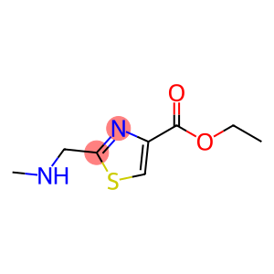 4-Thiazolecarboxylicacid,2-[(methylamino)methyl]-,ethylester(9CI)