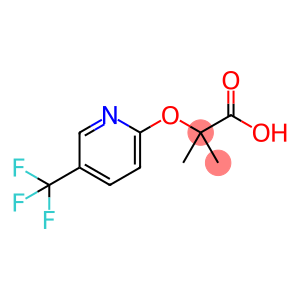 Propanoic acid, 2-methyl-2-[[5-(trifluoromethyl)-2-pyridinyl]oxy]-