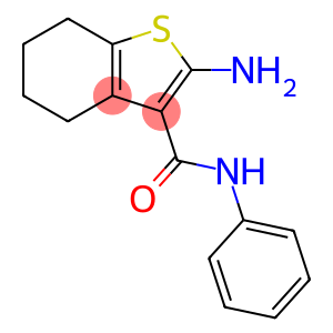 2-氨基-N-苯基-4,5,6,7-四氢-1-苯并噻吩-3-甲酰胺