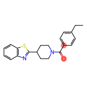 Methanone, [4-(2-benzothiazolyl)-1-piperidinyl](4-ethylphenyl)-