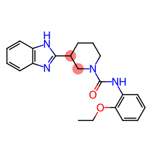 1-Piperidinecarboxamide,3-(1H-benzimidazol-2-yl)-N-(2-ethoxyphenyl)-(9CI)