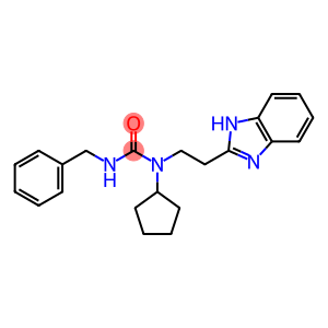 Urea, N-[2-(1H-benzimidazol-2-yl)ethyl]-N-cyclopentyl-N-(phenylmethyl)- (9CI)