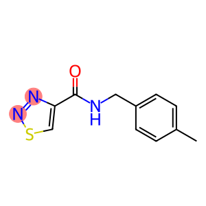 1,2,3-Thiadiazole-4-carboxamide,N-[(4-methylphenyl)methyl]-(9CI)