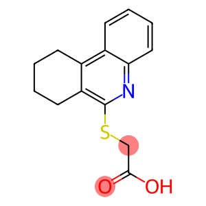 Acetic acid, [(7,8,9,10-tetrahydro-6-phenanthridinyl)thio]- (9CI)