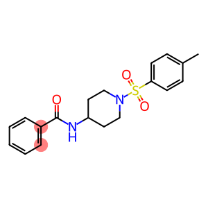 n-{1-[(4-methylphenyl)sulfonyl]-4-piperidinyl}benzenecarboxamide