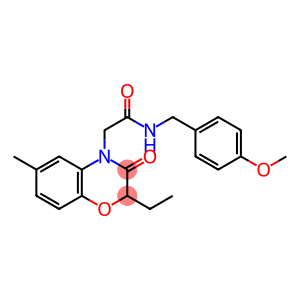 4H-1,4-Benzoxazine-4-acetamide,2-ethyl-2,3-dihydro-N-[(4-methoxyphenyl)methyl]-6-methyl-3-oxo-(9CI)