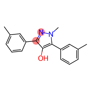 1H-Pyrazol-4-ol, 1-methyl-3,5-bis(3-methylphenyl)-