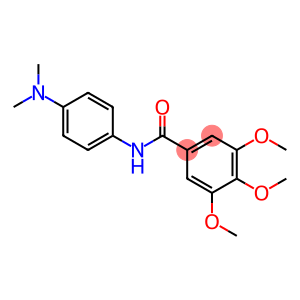 Benzamide, N-[4-(dimethylamino)phenyl]-3,4,5-trimethoxy-