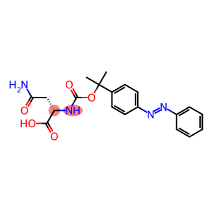 L-Asparagine,N2-[[1-methyl-1-[4-(phenylazo)phenyl]ethoxy]carbonyl]- (9CI)