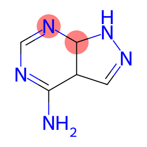 1H-Pyrazolo[3,4-d]pyrimidin-4-amine, 3a,7a-dihydro-