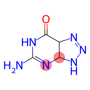 7H-1,2,3-Triazolo[4,5-d]pyrimidin-7-one, 5-amino-1,3a,4,7a-tetrahydro- (9CI)