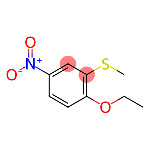 Benzene, 1-ethoxy-2-(methylthio)-4-nitro- (9CI)