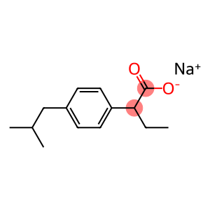 sodium 2-(4-isobutylphenyl)butyrate