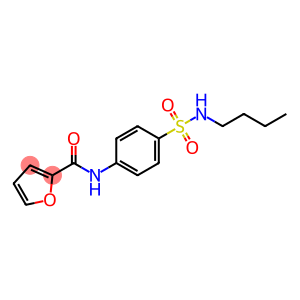 2-Furancarboxamide, N-[4-[(butylamino)sulfonyl]phenyl]-