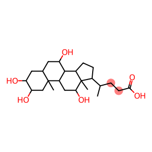 2b,3a,7a,12a-Tetrahydroxy-5b-cholanoic acid