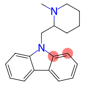 9-(1-Methyl-2-piperidylmethyl)-9H-carbazole