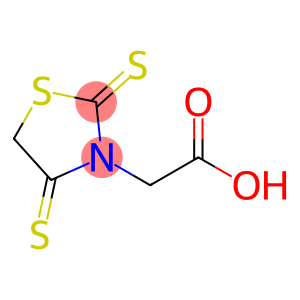 3-Thiazolidineacetic  acid,  2,4-dithioxo-