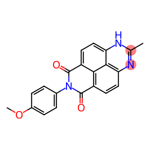 Pyrido[3,4,5-gh]perimidine-6,8(1H,7H)-dione, 7-(4-methoxyphenyl)-2-methyl-