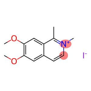 碘化6,7-二甲氧基-1,2-二甲基异喹啉鎓盐